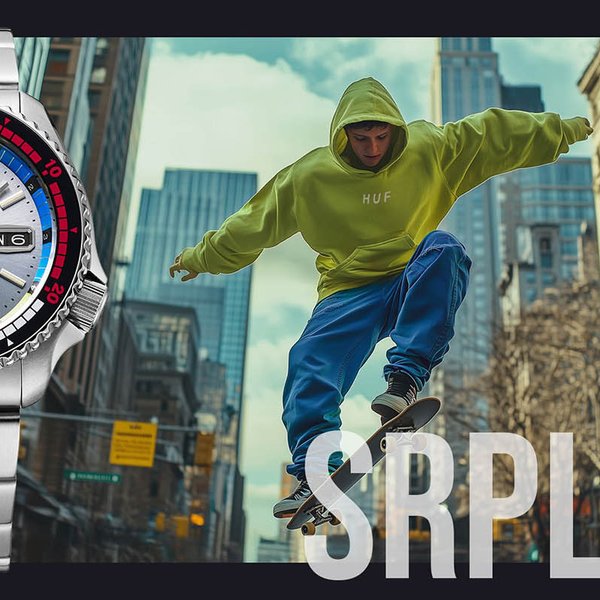 Seiko 5 Sports X HUF Limited Edition automata karóra SRPL33K1
