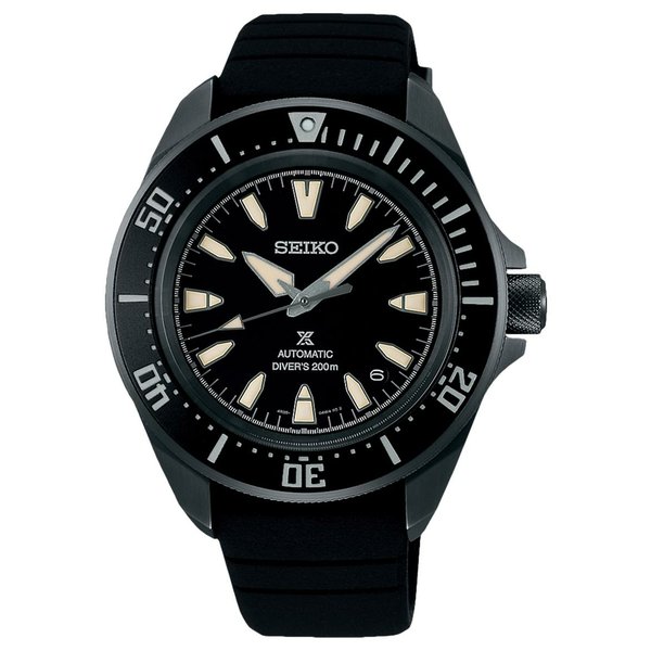 Seiko Prospex 4R All Black Diver-s férfi karóra SRPL15K1