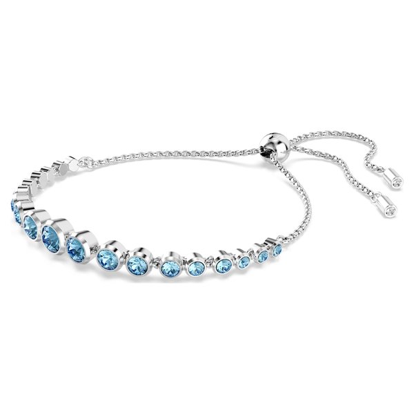 Swarovski Imber állítható karkötő kék kristályokkal 5719282