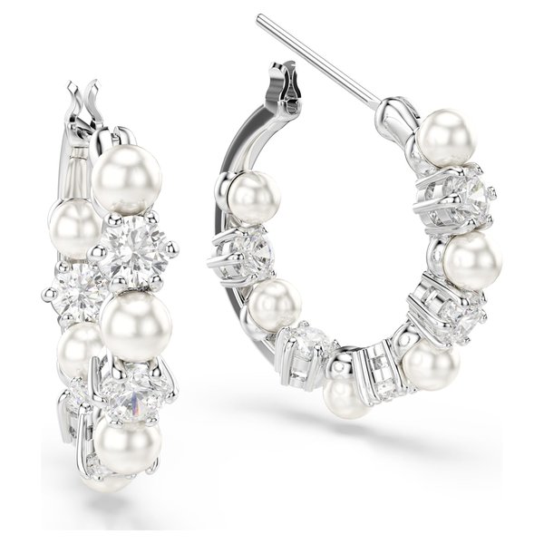Swarovski Matrix karika fülbevaló kristályokkal és kristálygyöngyökkel 5709256