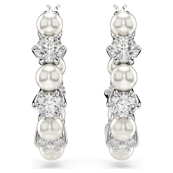 Swarovski Matrix karika fülbevaló kristályokkal és kristálygyöngyökkel 5709256