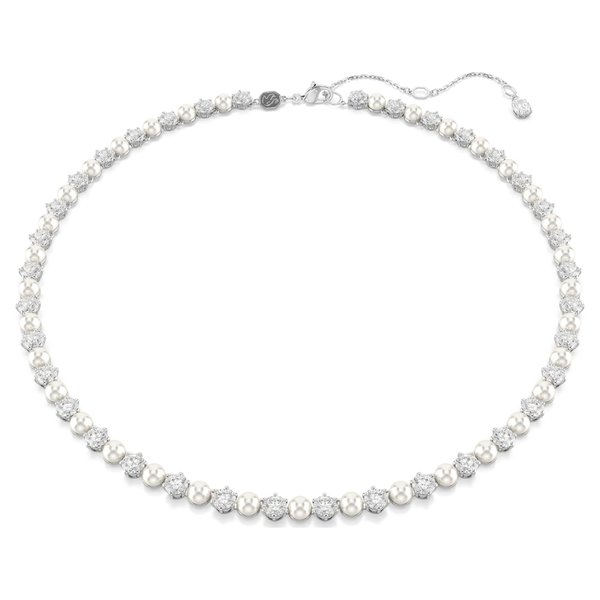 Swarovski Matrix ezüst színű állítható nyaklánc 5689623