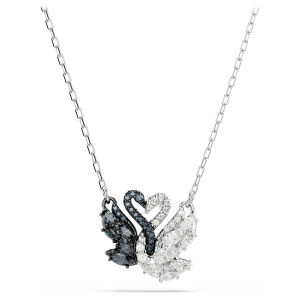 Swarovski Fekete-fehér hattyús nyaklánc 5705721