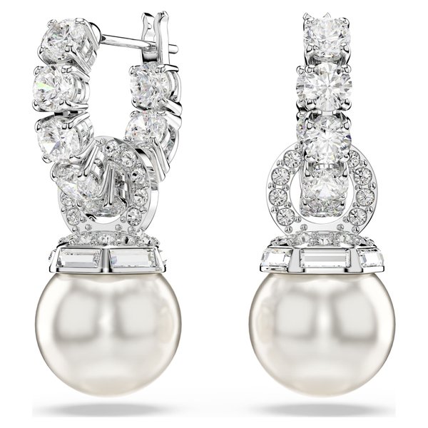 Swarovski Matrix karika fülbevaló kristálygyönggyel 5691716