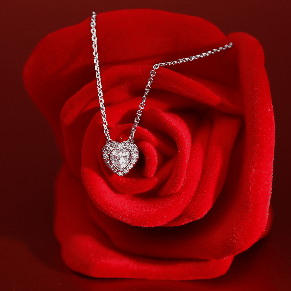 Swarovski Ariana Grande ezüst színű szives ékszer szett 5720849
