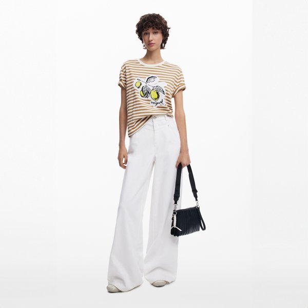 Desigual Kapela dortmund flap fekete táska 25SAXP92