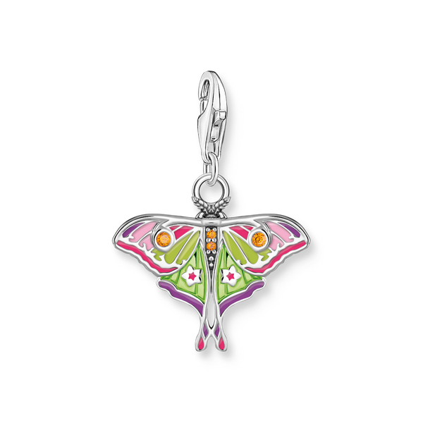Thomas Sabo Ezüst molylepke charm színes tűzzománccal 2209-691-7