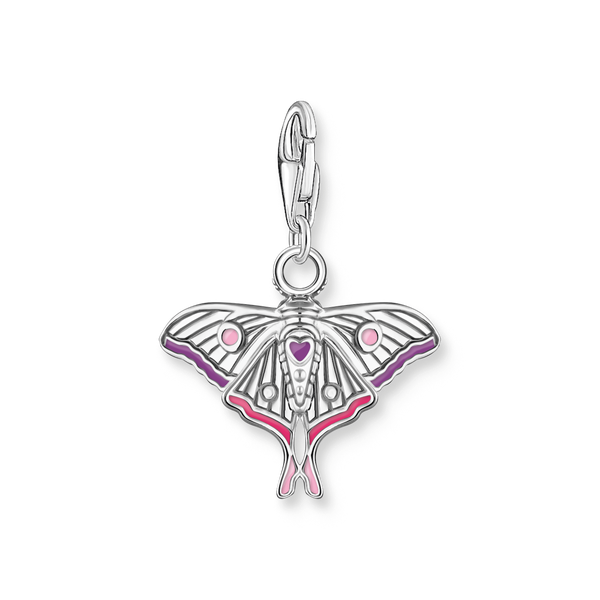 Thomas Sabo Ezüst molylepke charm színes tűzzománccal 2209-691-7