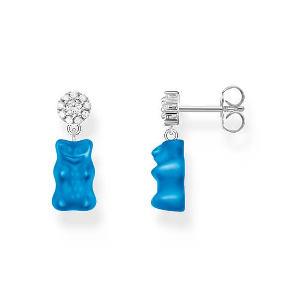 Thomas Sabo Bedugós ezüst fülbevaló kék Haribo gumi macival H2330-052-1