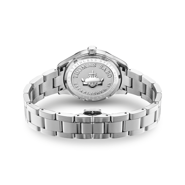 Thomas Sabo Ezüst színű női óra pillangókkal WA0432-201-203-34