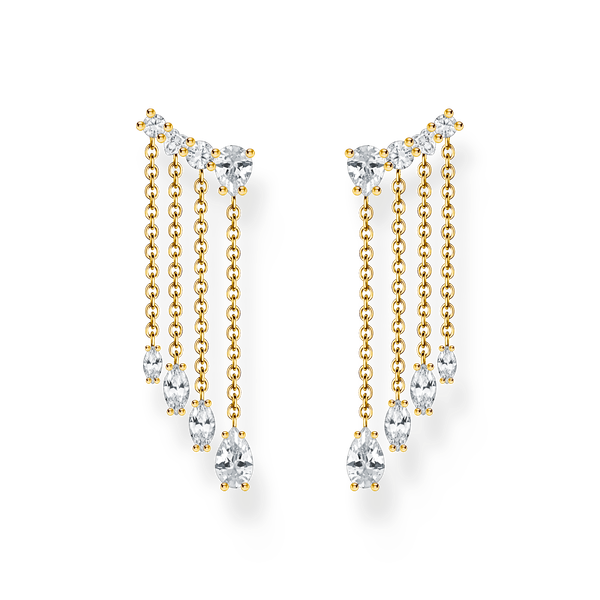 Thomas Sabo Aranyozott ezüst vízesés fülbevaló H2325-414-14