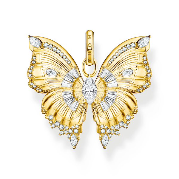 Thomas Sabo Pillangó aranyozott ezüst medál PE984-414-14