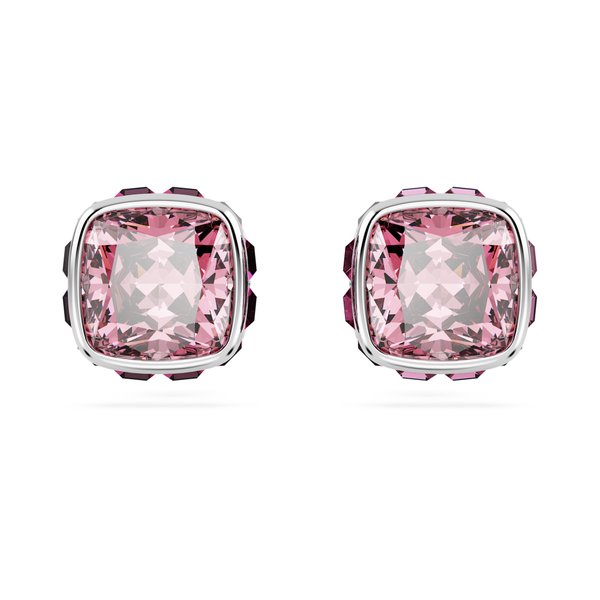 Swarovski Október sötét rózsaszín köves bedugós fülbevaló 5661960
