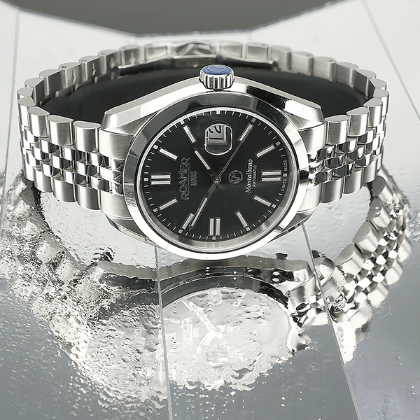 Roamer Montalbano Gents szürke számlapos férfi automata karóra 996983415520