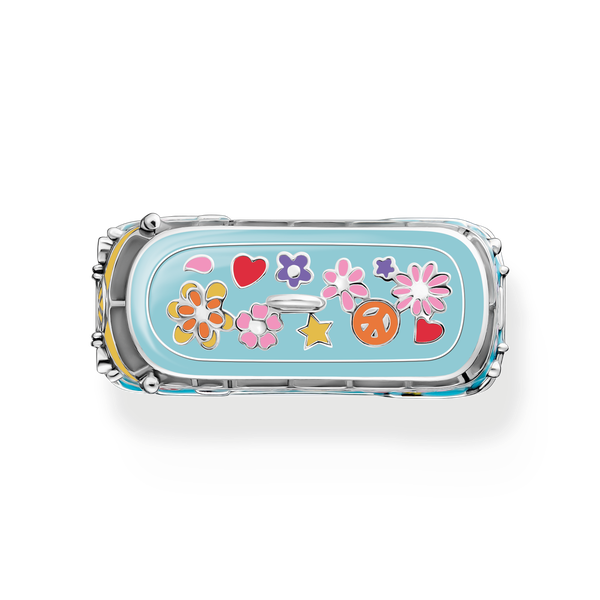 Thomas Sabo Volkswagen hippi busz ezüst medál PE979-664-7