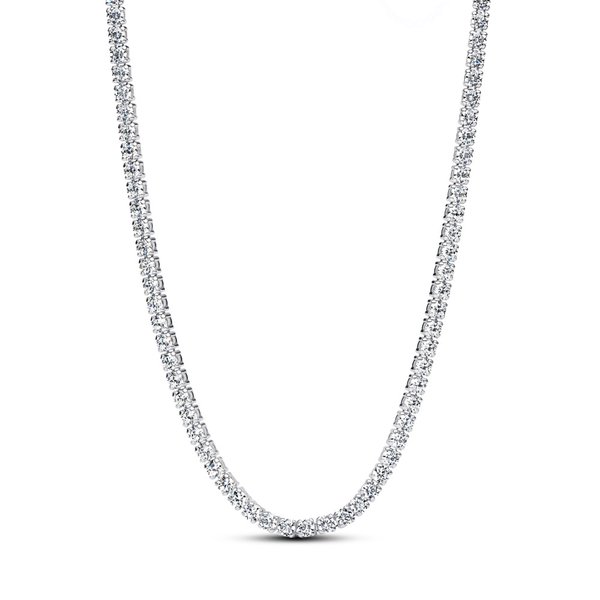 Pandora ékszer Pávé tenisz choker ezüst nyaklánc 393806C01-40