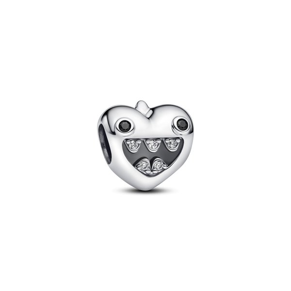 Pandora ékszer Anya kis szörnyecskéi szív ezüst charm 793768C01