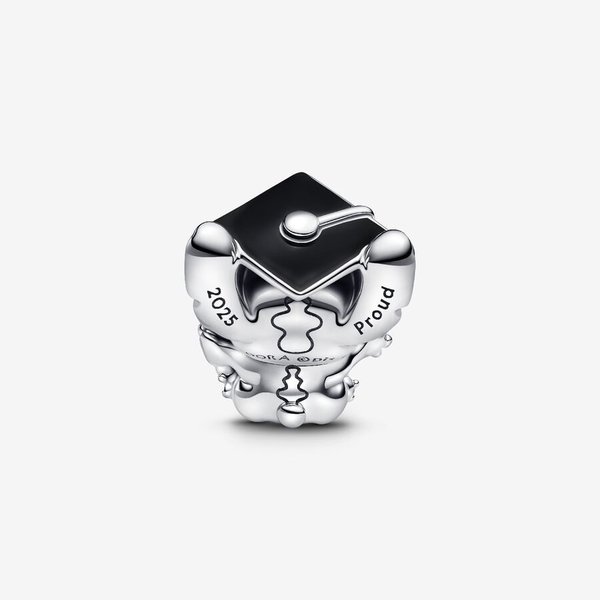 Pandora ékszer Disney Stitch ballagó ezüst charm 793789C01