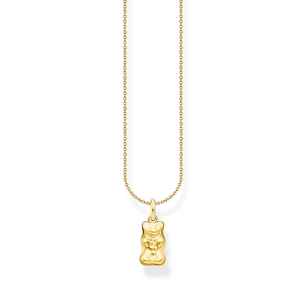 Thomas Sabo  Aranyozott ezüst Haribo gumi maci nyaklánc KE2325-413-39-L50v