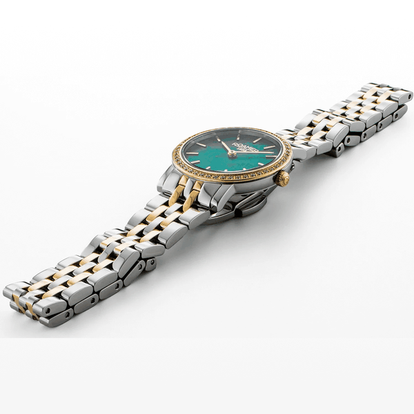 Roamer Scala bicolor női óra zöld számlappal 976830477050