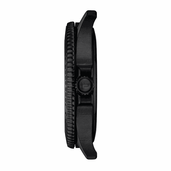 Tissot Seastar 1000 fekete zöld számlapos quartz karóra T1204103309100