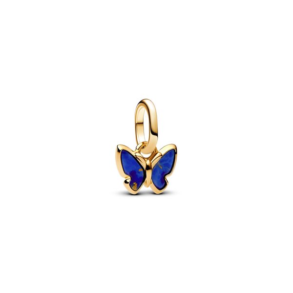Pandora ékszer ME kék shine pillangó mini függő charm 763825C01