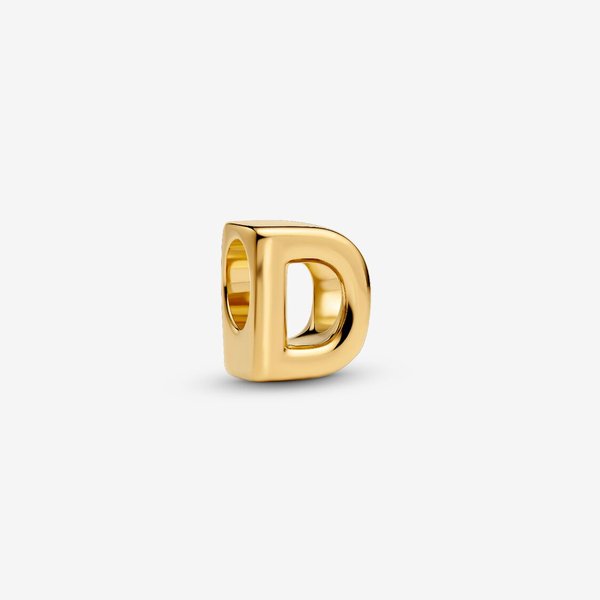 Pandora ékszer D betű shine charm 763950C00