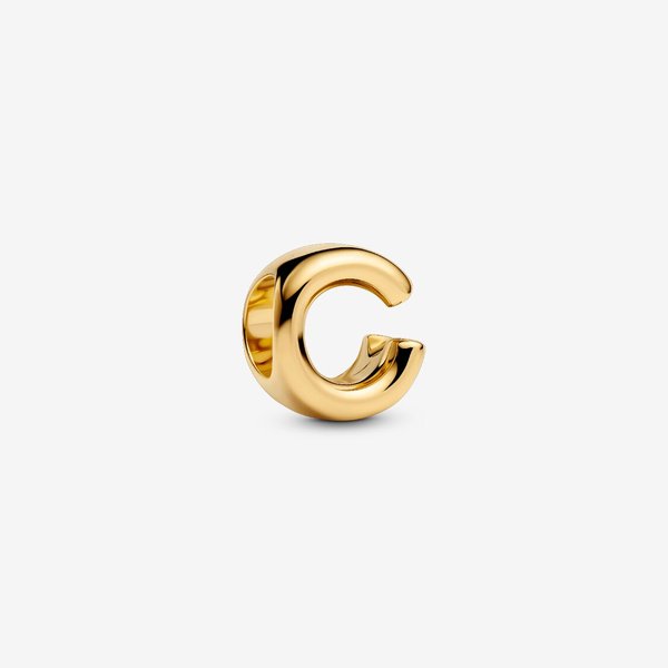 Pandora ékszer C betű shine charm 763949C00