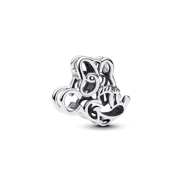 Pandora ékszer Disney Minnie egér áttört ezüst charm 793908C00