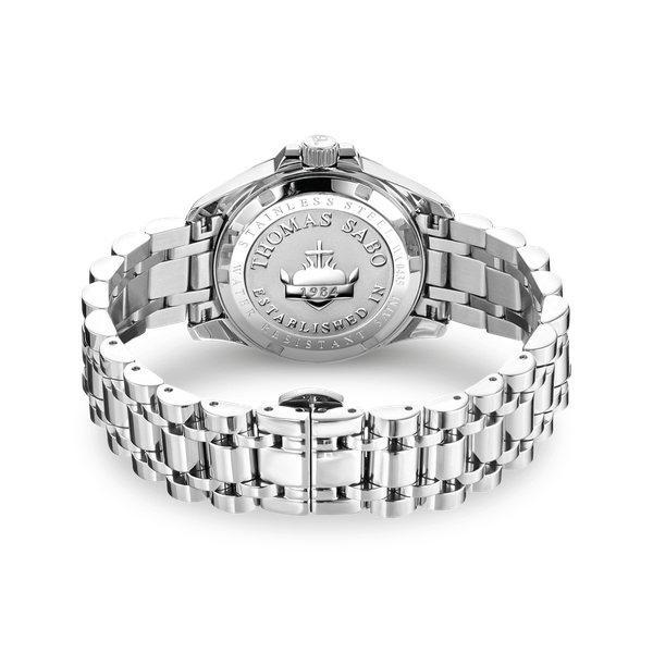 Thomas Sabo Divine Jewellery ezüst színű női óra türkiz számlappal WA0435-201-209