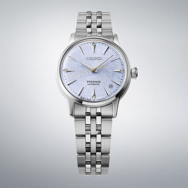 Seiko Presage Cocktail Time Frozen Skydiving Diamond női karóra SRPL61J1