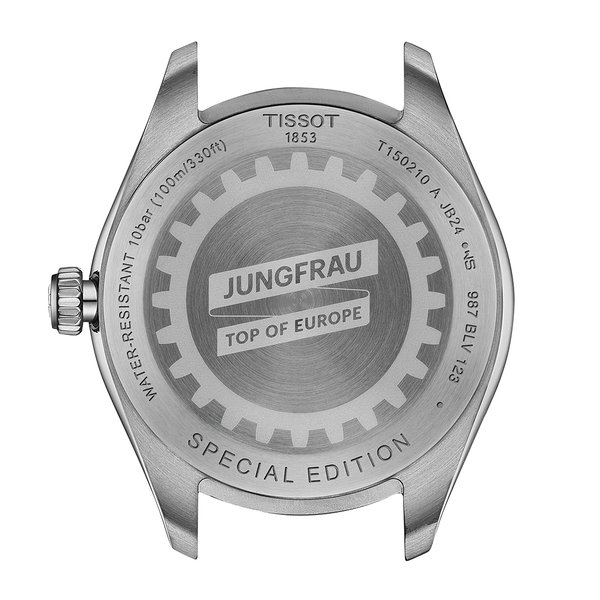 Tissot PR 100 Jungfraubahn quartz kék női karóra T1502101104101