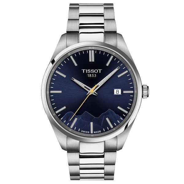 Tissot PR 100 Jungfraubahn quartz kék férfi karóra T1504101104102