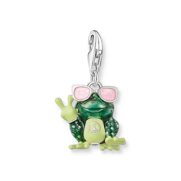 Thomas Sabo Vagány béka ezüst charm 2215-691-7