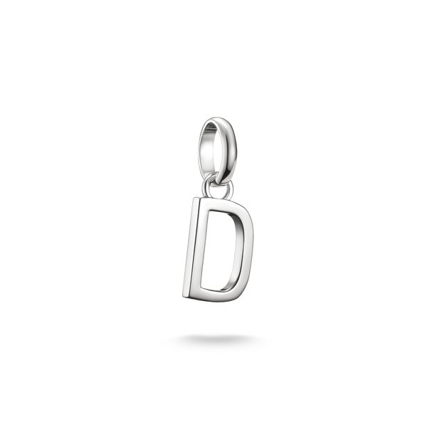 Thomas Sabo D betű ezüst connect charm CC1210-001-21