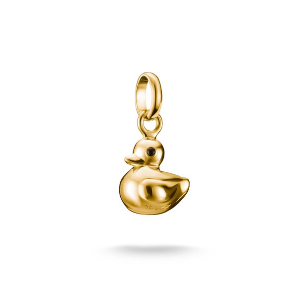 Thomas Sabo Kacsa aranyozott ezüst connect charm CC1244-427-39