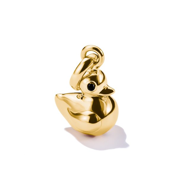 Thomas Sabo Kacsa aranyozott ezüst connect charm CC1244-427-39