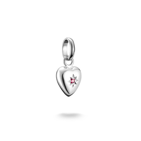 Thomas Sabo Szív vésett csillaggal connect charm CC1234-011-10