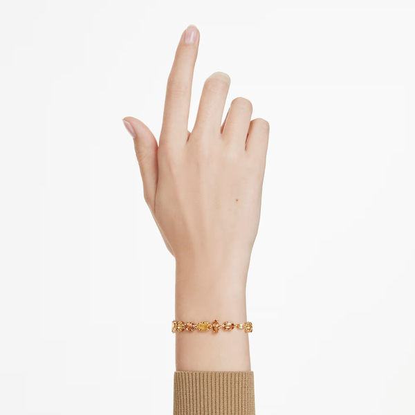 Swarovski Gema arany-barna kristályos karkötő 5718072