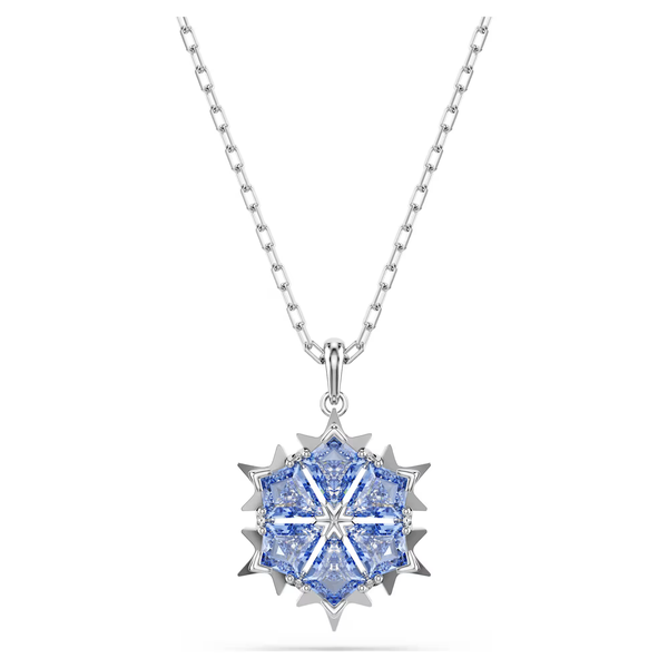Swarovski Ezüst színű nyaklánc kék csillag medállal 5735399