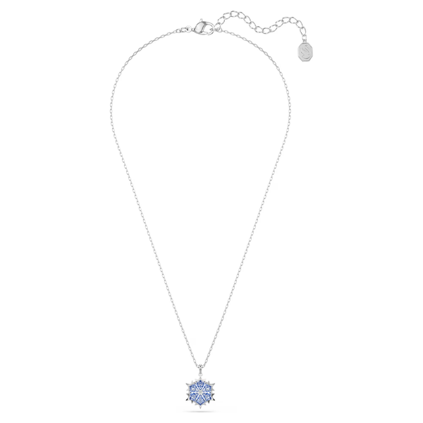 Swarovski Ezüst színű nyaklánc kék csillag medállal 5735399