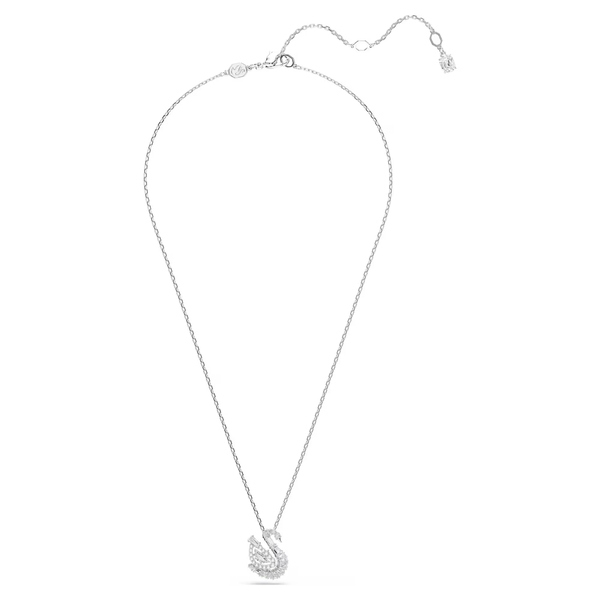 Swarovski Ezüst színű nyaklánc áttetsző hattyúval 5732412