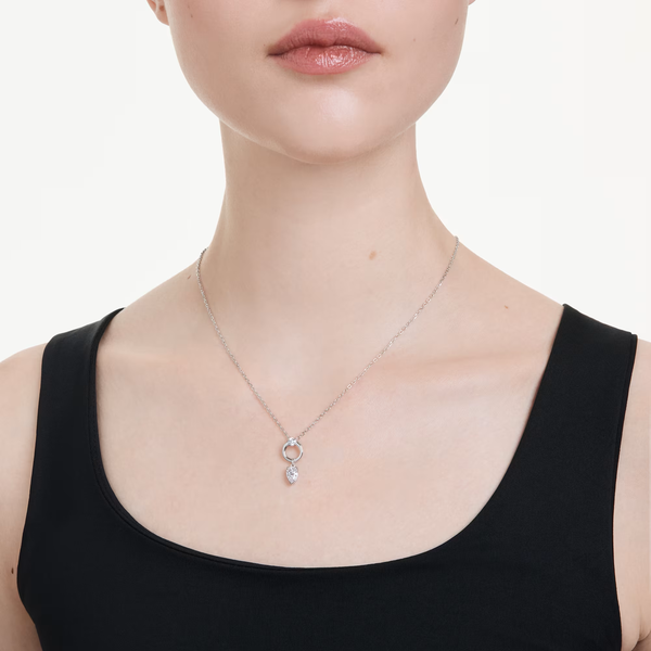 Swarovski Mesmera ezüst színű nyaklánc függő dísszel 5723146