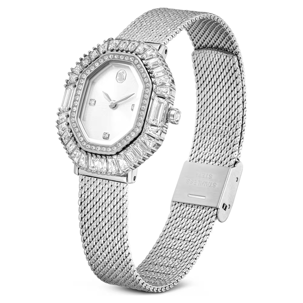 Swarovski Matrix octagon ezüst színű női óra 5732498