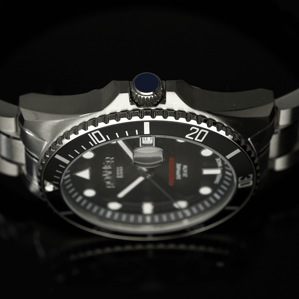 Roamer Pro Diver 200 fekete számlapos férfi óra 969845418520