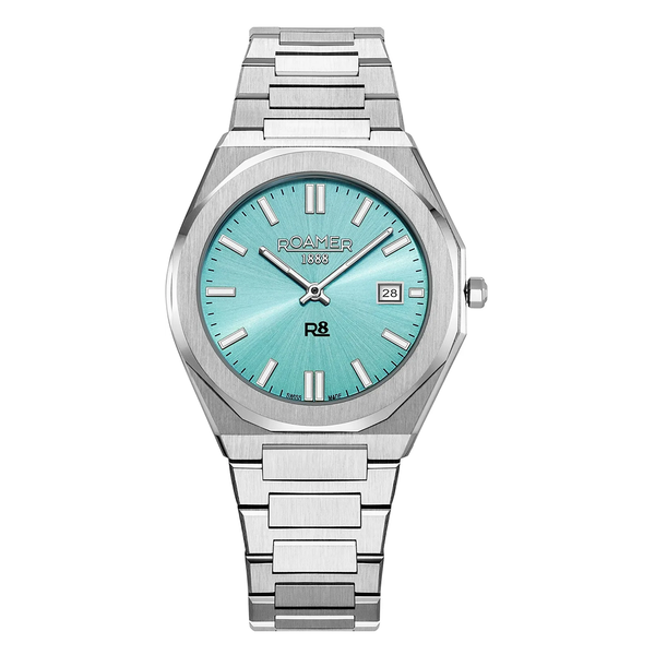 Roamer R8 világoskék számlapos férfi óra 972980410520