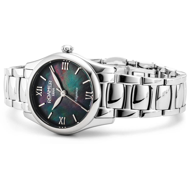 Roamer Eleganza szürke gyöngyház számlapos bicolor női óra 974847418020