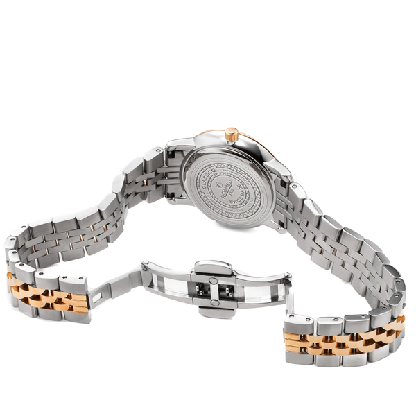 Roamer Classico barna számlapos bicolor női óra 971857495550