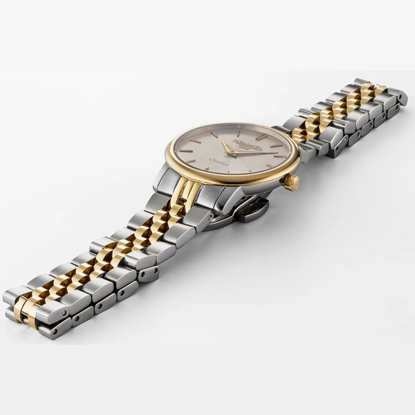 Roamer Classico arany számlapos bicolor női óra 971857485550
