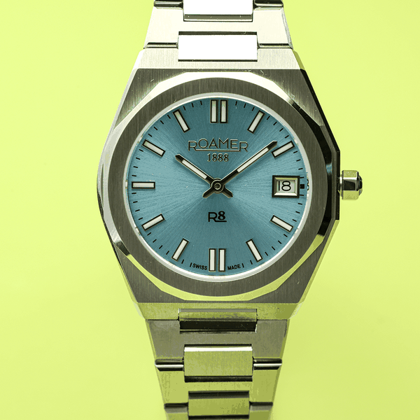 Roamer R8 világoskék számlapos női óra 972857410520